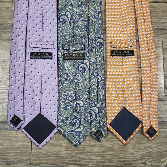 Jos A Bank Mens Neckties Paisley Classic Silk Tie Woven Neck Ties - Picture 6 of 11